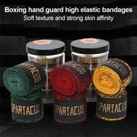 2pcs 3/5m Woolen Fabric Boxing Bandage High Elastic Boxing Sanda Training Bandage MMA Hand Gloves Wraps Belt Wrist Protector